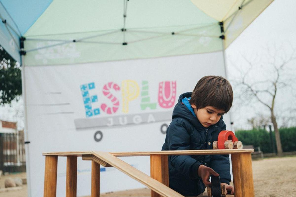 Esplugues celebra el Dia Internacional del Joc amb 32 espais per als més petits