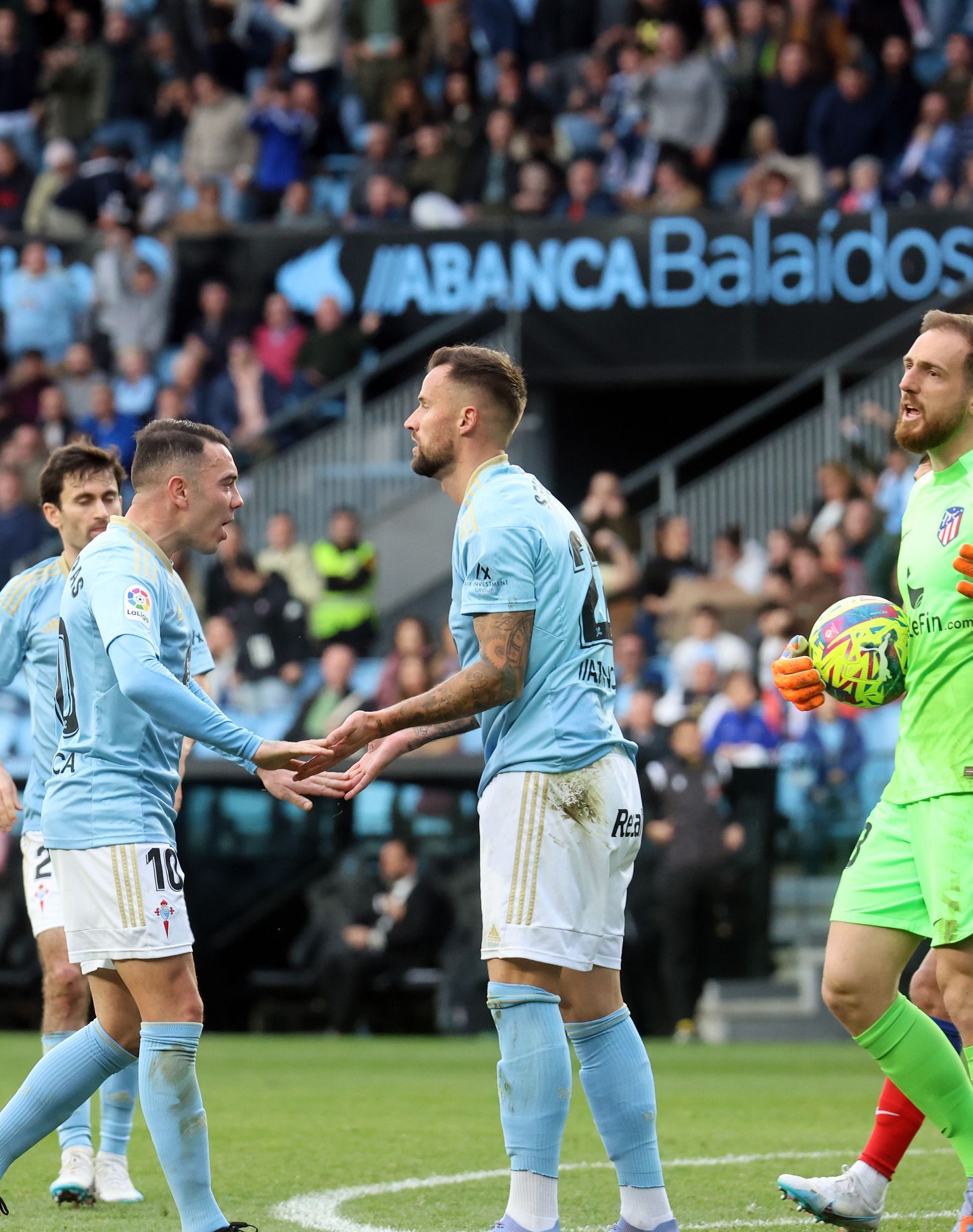 Las mejores imágenes del Celta-Atleti