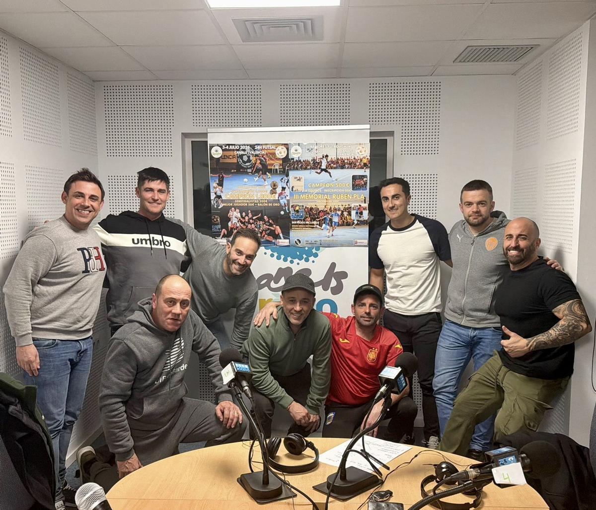 Presentación del torneo 48 Horas de fútbol sala de Canals.