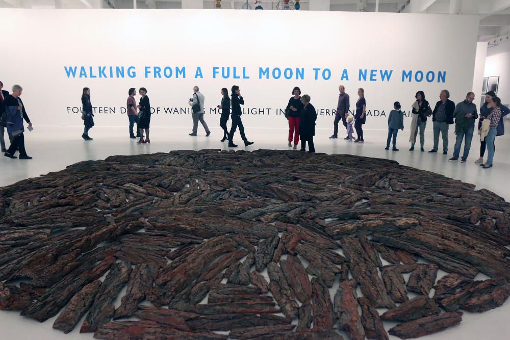 MLG 13/05/2016.-Inauguración de la exposición " Cold Stones" del artista Richard Long, en el CAC.-ALEX ZEA.