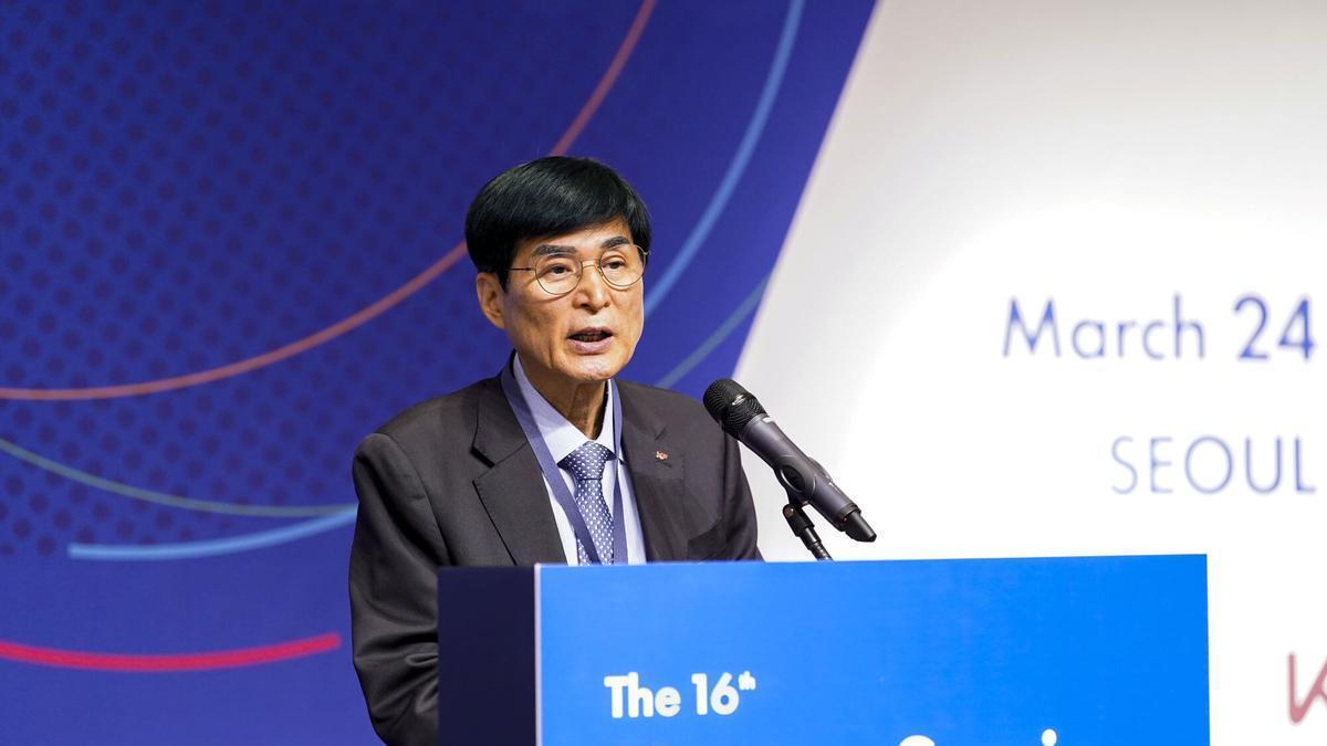 El presidente de Korea Foundation, Song Guido, que iniciará una visita a España este lunes.