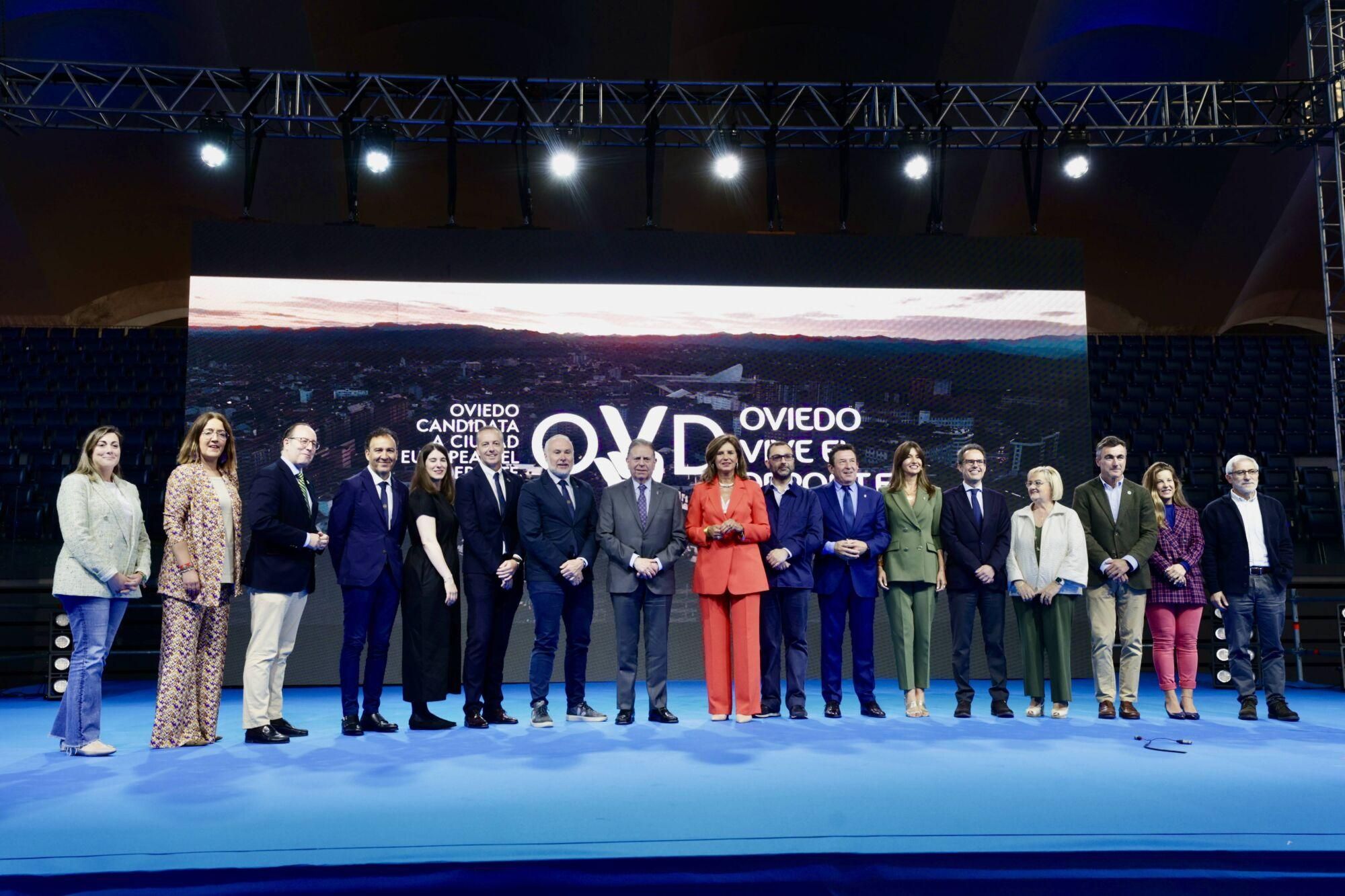 El Palacio de los Deportes de Oviedo, escenario del examen final para ser Ciudad Europea del Deporte