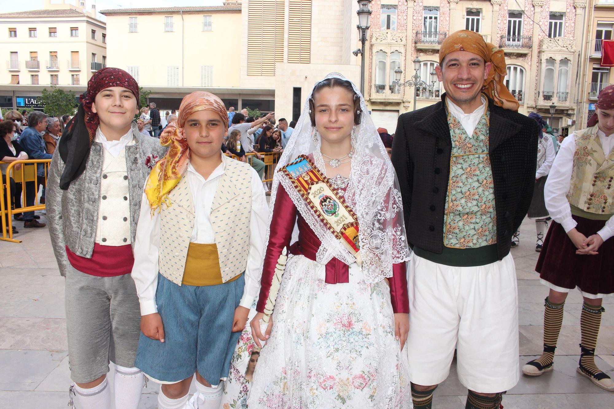 La fuerza de las Fallas en la Procesión de la Virgen (II)