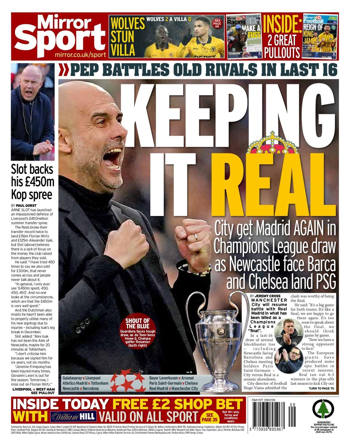 Estas son las portadas de la prensa deportiva de hoy Estas son las portadas de la prensa deportiva de hoy