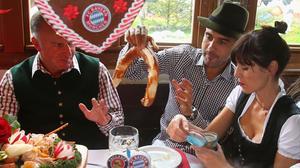 Guardiola i el Bayern a l’Oktoberfest 2013.