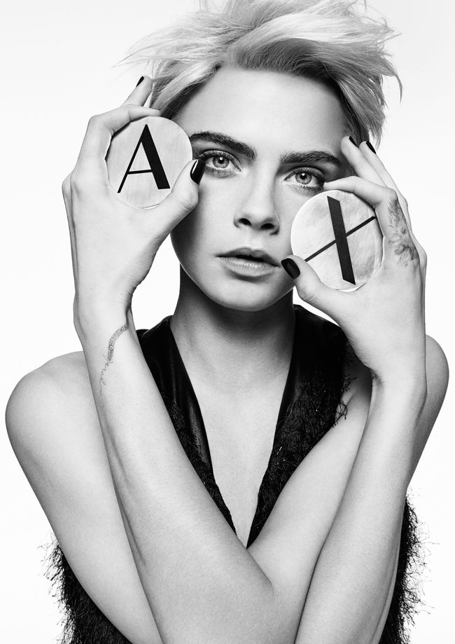 Cara Delevigne, imagen de la campaña A|X Armani Exchange