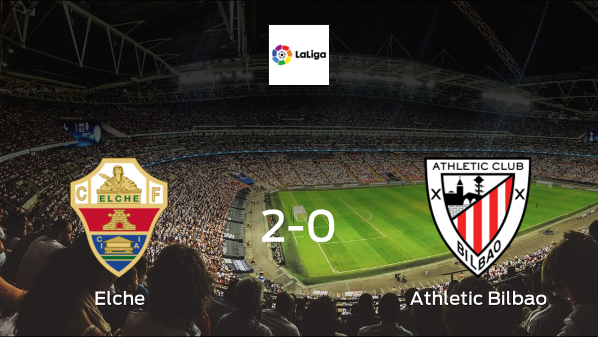 Visiting Athletic Bilbao cannot avoid defeat by Elche