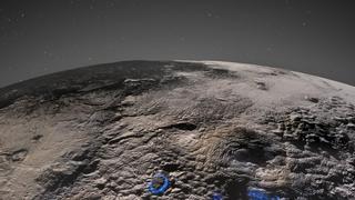 Descubren que Plutón posee gigantescos volcanes de hielo