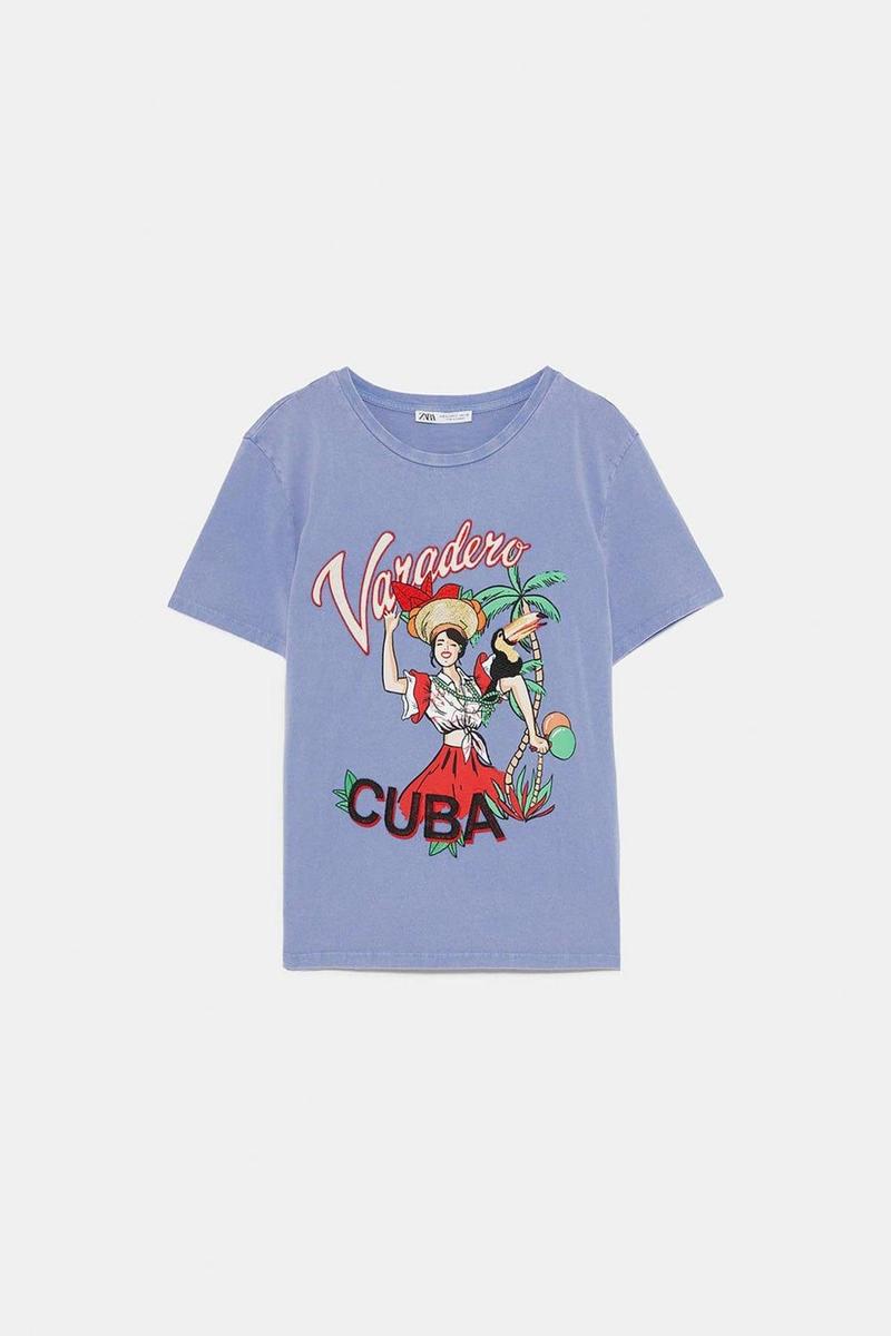 Camiseta de Cuba de Zara (precio: 15,95 euros)