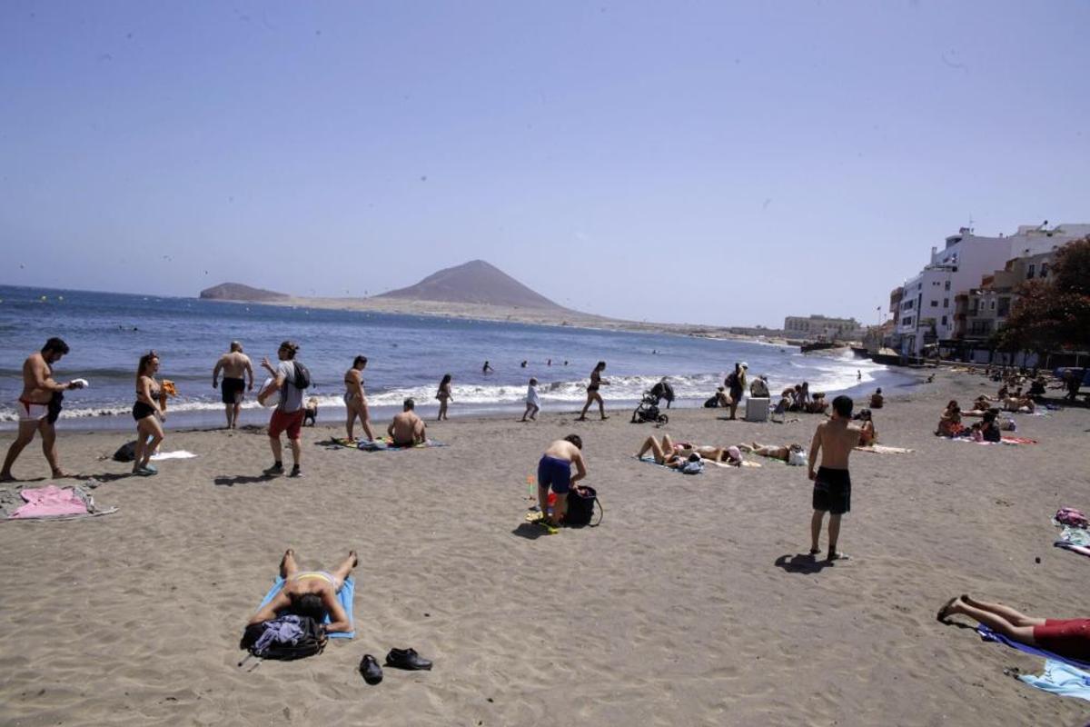 Apertura de la playa de El Médano.