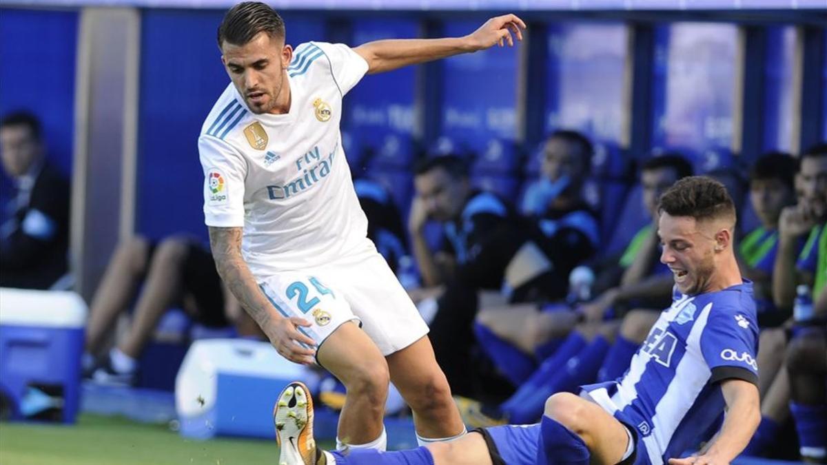 Dani Ceballos frente al Alavés