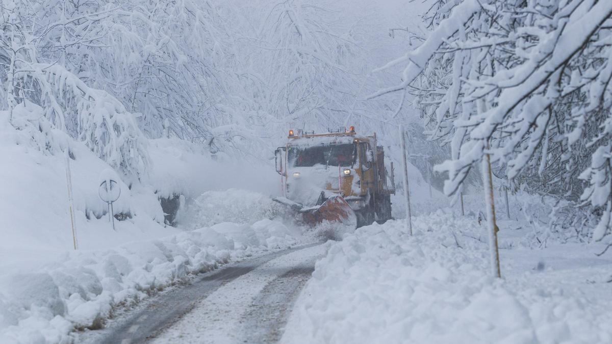 El centro del país tirita de frío con 7,9 grados bajo cero: estos son los puntos más gélidos del país
