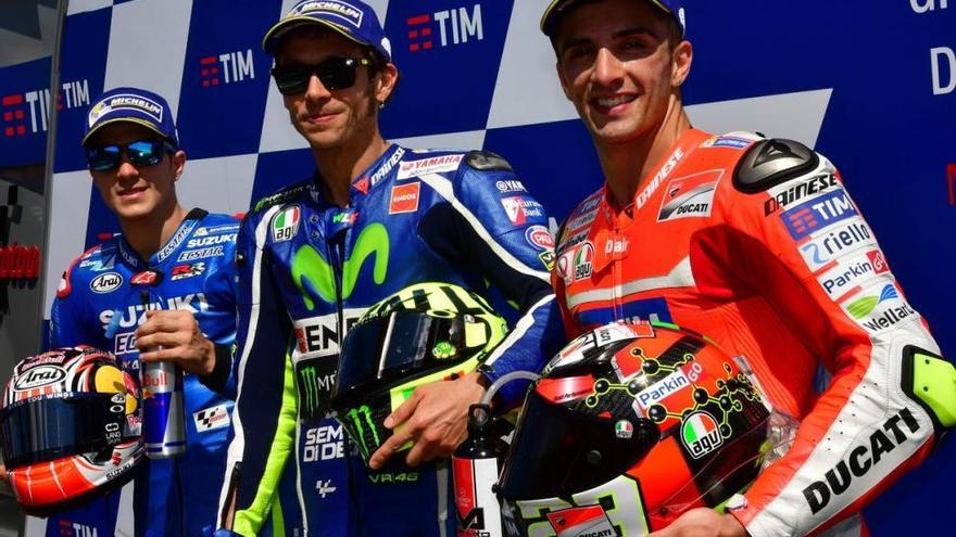 Viñales ayuda a Rossi a lograr la &#039;pole&#039; en Italia