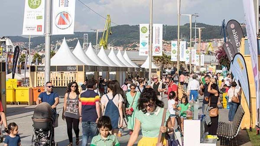 La pasada edición del SeaFest congregó a más de 100.000 personas.  // Cristina Graña