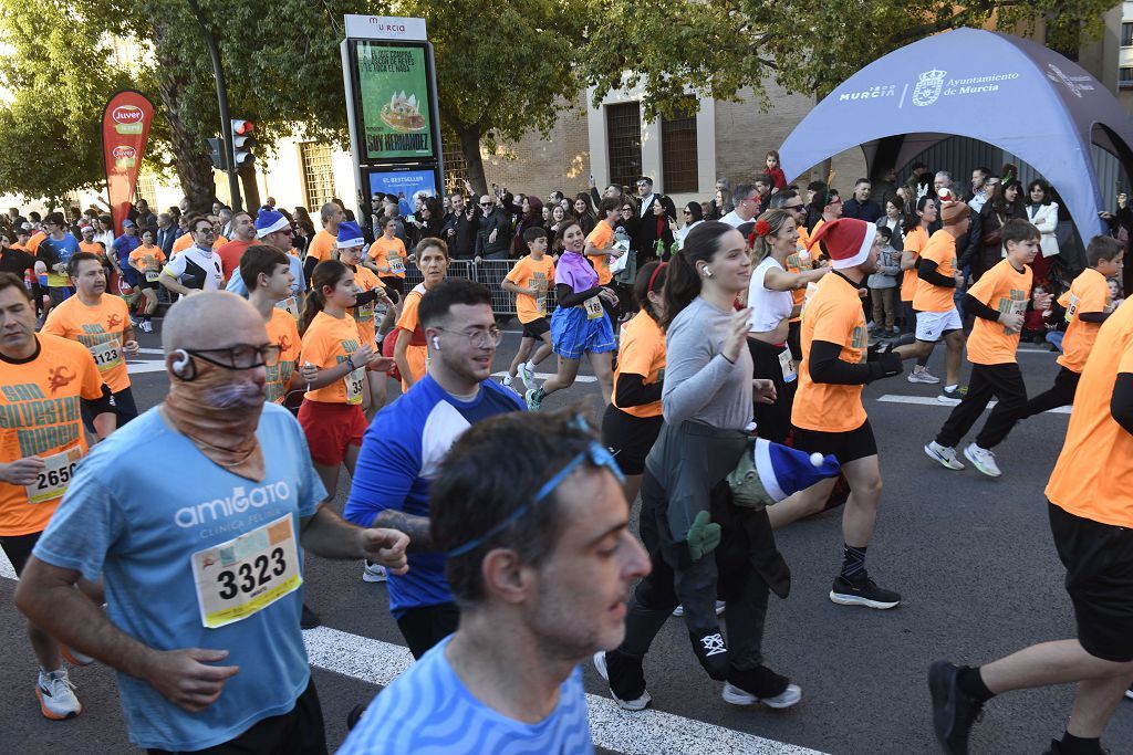 La San Silvestre 2025 en Murcia, en fotografías