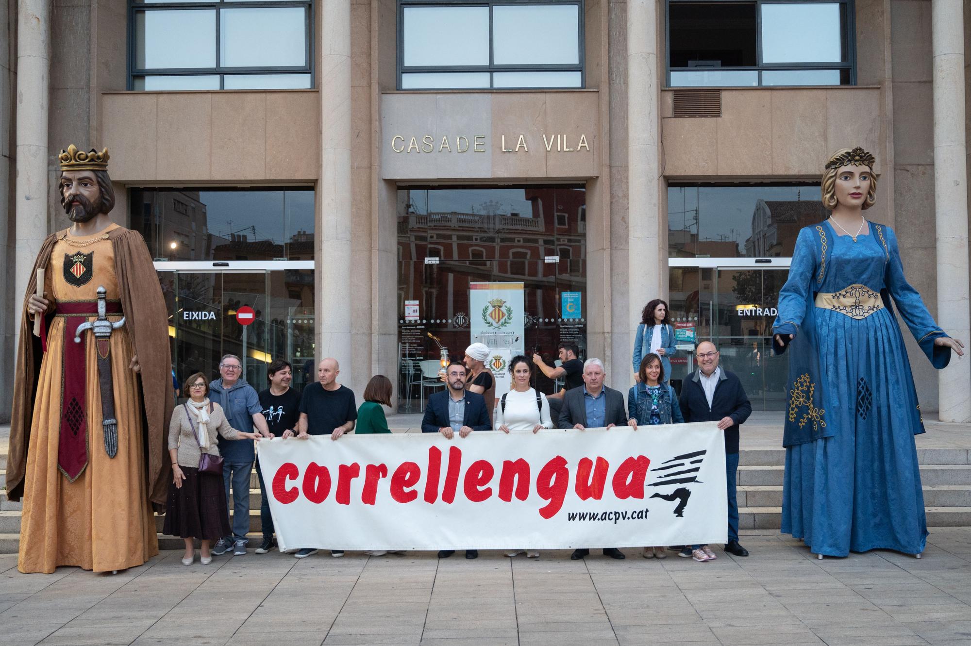 El Correllengua 2022 reivindica en Vila-real el uso normalizado del valenciano