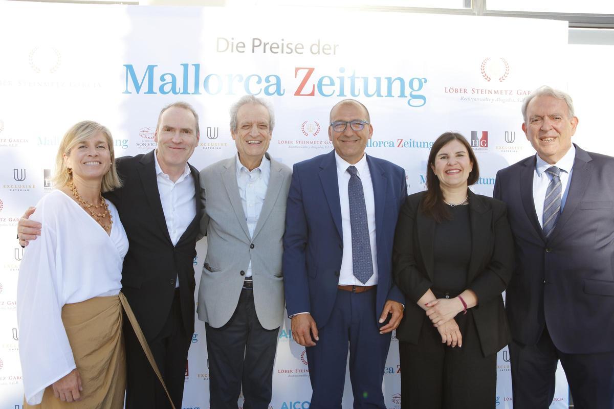 America Matas, Ciro Krauthausen, Eduardo Gamero, Pedro Mas, Guadalupe Ferrer und Juan Antonio Tormo (v.l.).