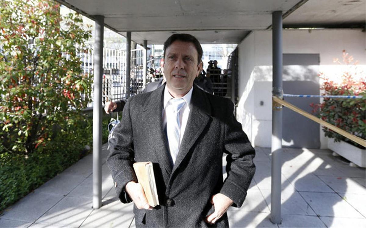 Eufemiano Fuentes en el último día de audiencias