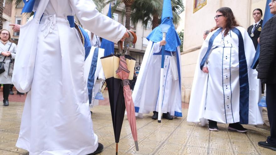 Suspendida la procesión de Poder y Estrella en Elche por la lluvia