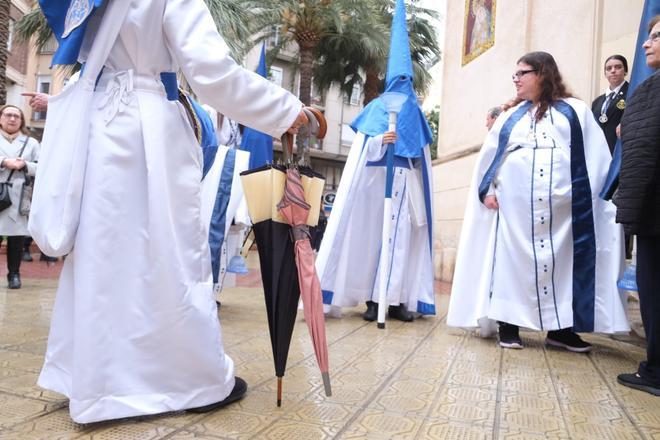 Suspendida la procesión de Poder y Estrella en Elche por la lluvia