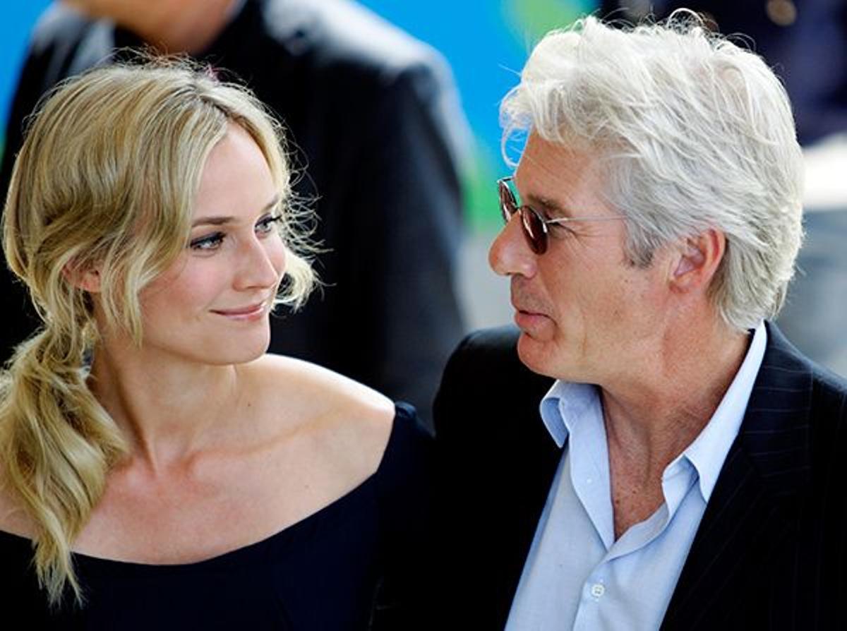 Diane Kruger y Richard Gere en Venecia