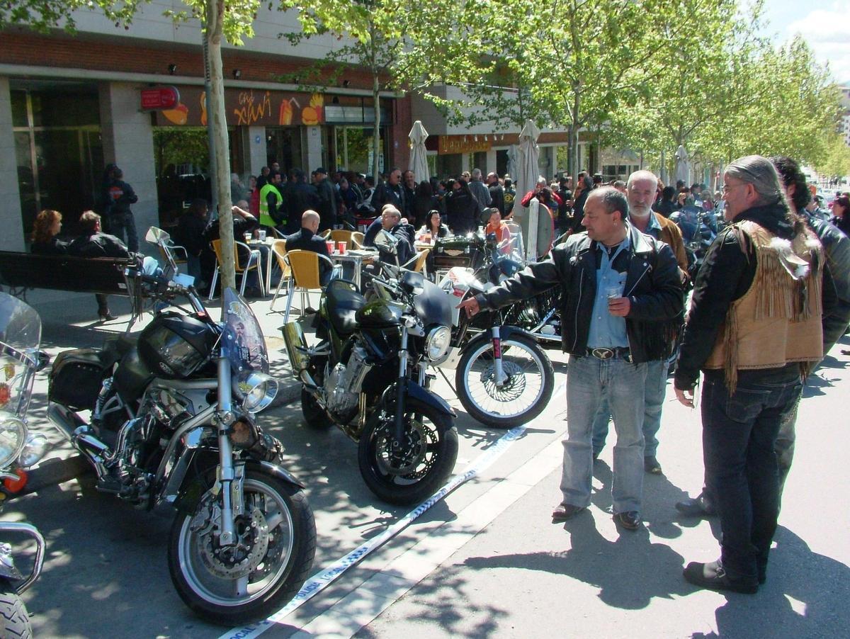 Una edició de la trobada de motos