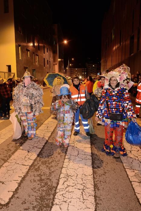 Desfile del Antroxu en Mieres