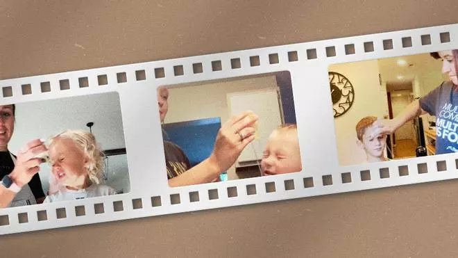 Polémica en TikTok ante un nuevo reto viral: padres que rompen un huevo en la cabeza de sus hijos pequeños