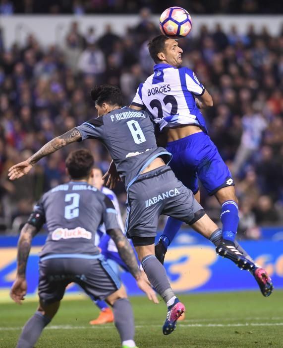 El Dépor cae en el derbi ante el Celta