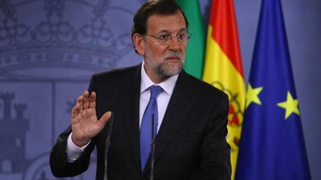 Mariano Rajoy, en la rueda de prensa con Dilma Rousseff en Madrid.