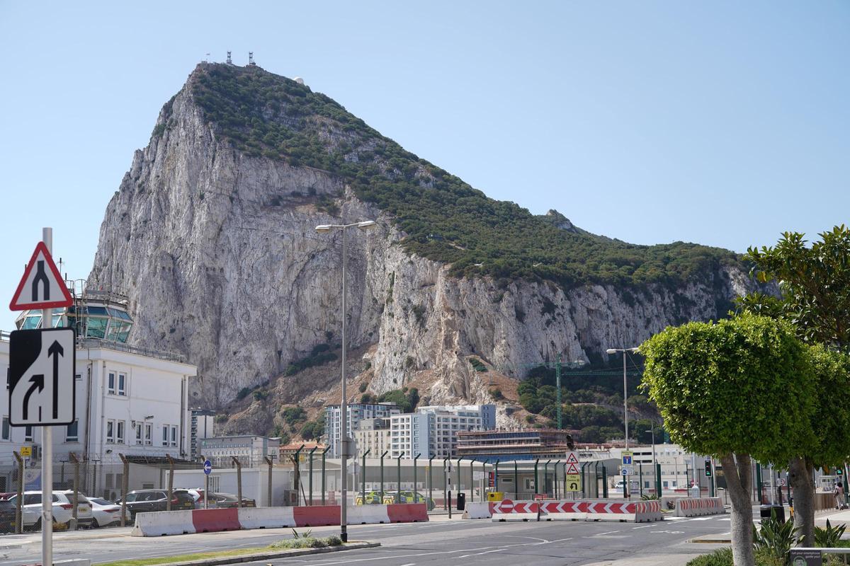 La última tarde de la frontera de Gibraltar en imágenes La última tarde de la frontera de Gibraltar en imágenes