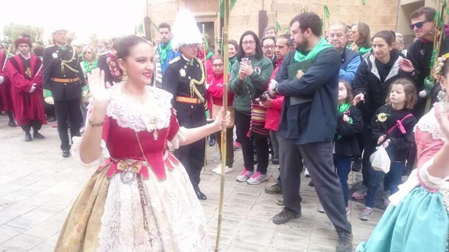 Salida de la comitiva de la Romeria a la Magdalena