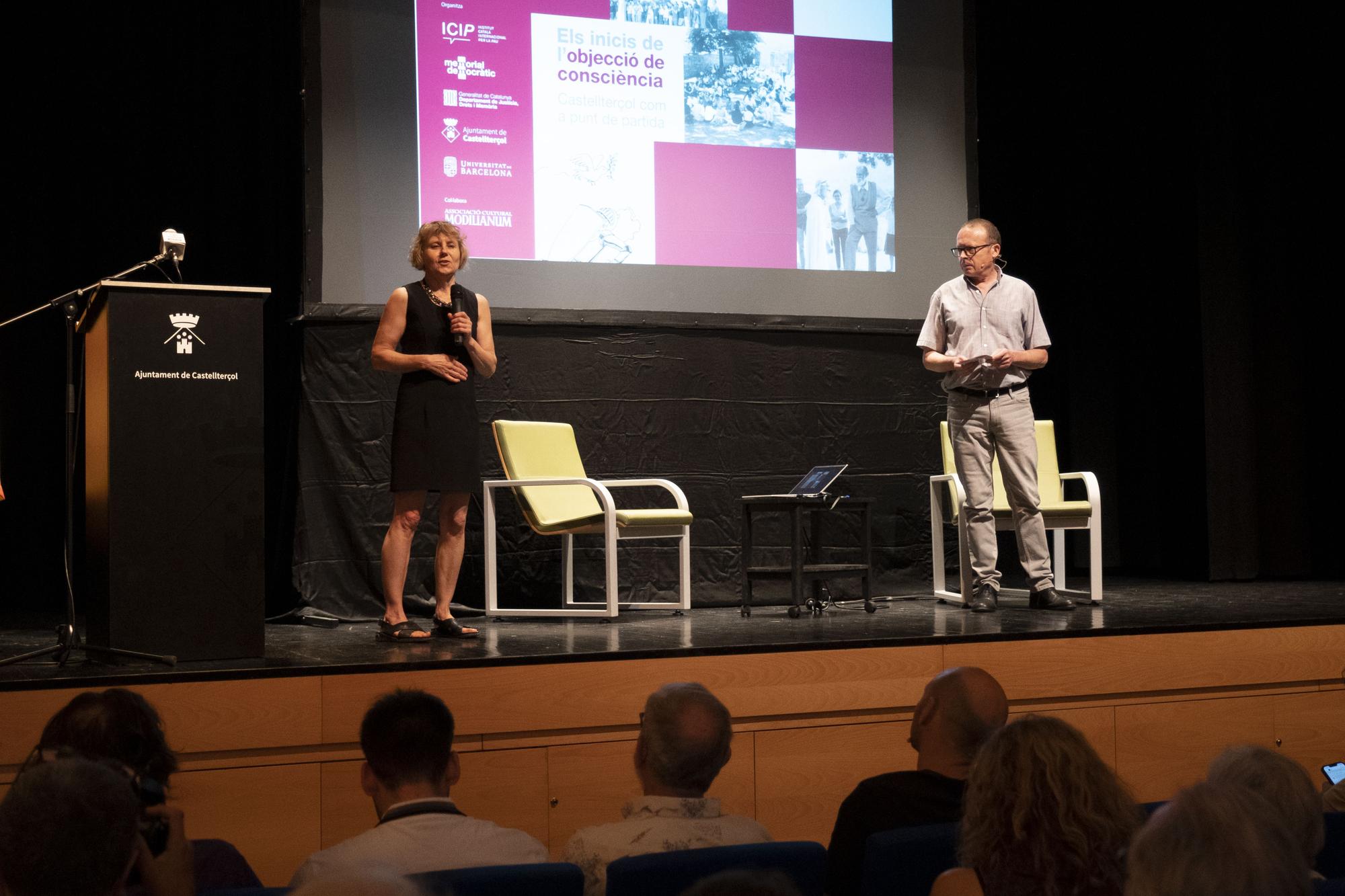 EN FOTOS | Castellterçol recorda la llavor de l'objecció de consciència política a Espanya