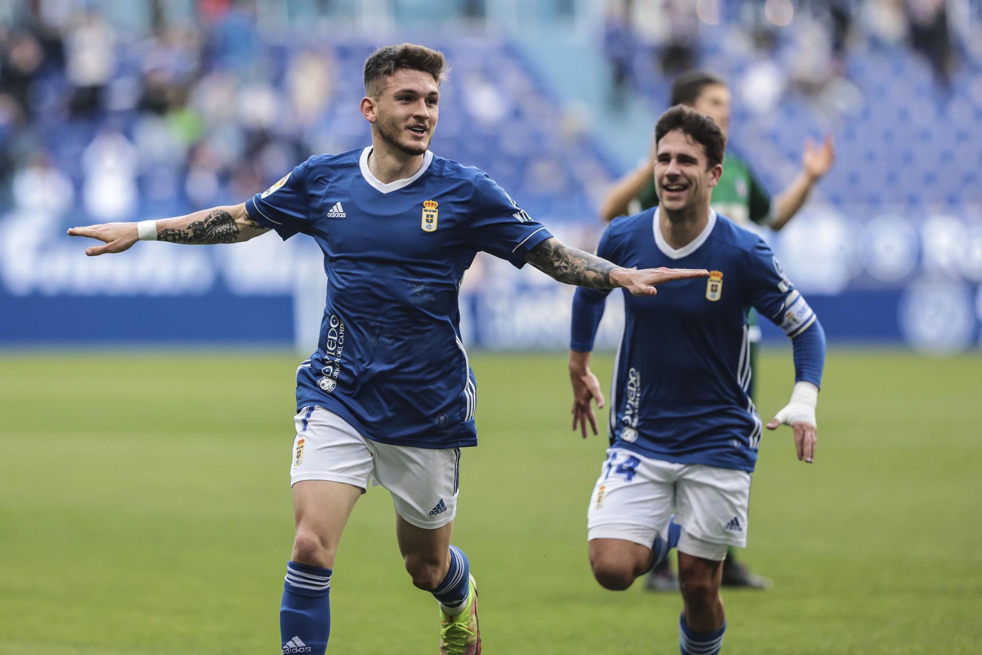 En imágenes: Así ha sido la victoria del Real Oviedo ante el Amorebieta