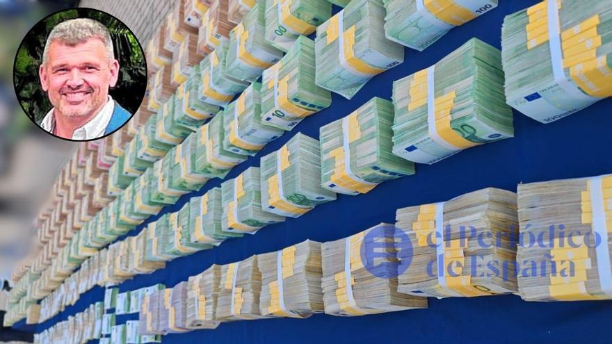 21 millones en fajos de billetes: la imagen del botín de &#039;El Anodino&#039;, el policía que hacía de bróker para los cárteles de la droga