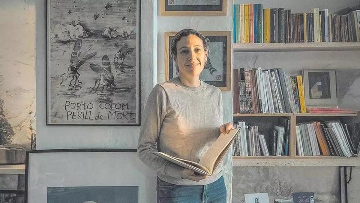 Die Inhaberin der Buchhandlung Call Vermell Books, Antonina Obrador.