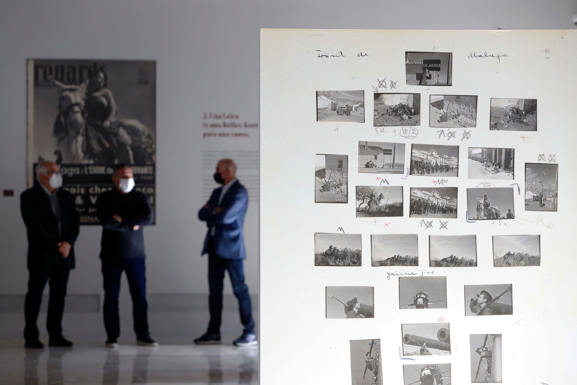 Exposición fotográfica de Gerda Taro y Robert Capa en la sede de la UNIA de Málaga.