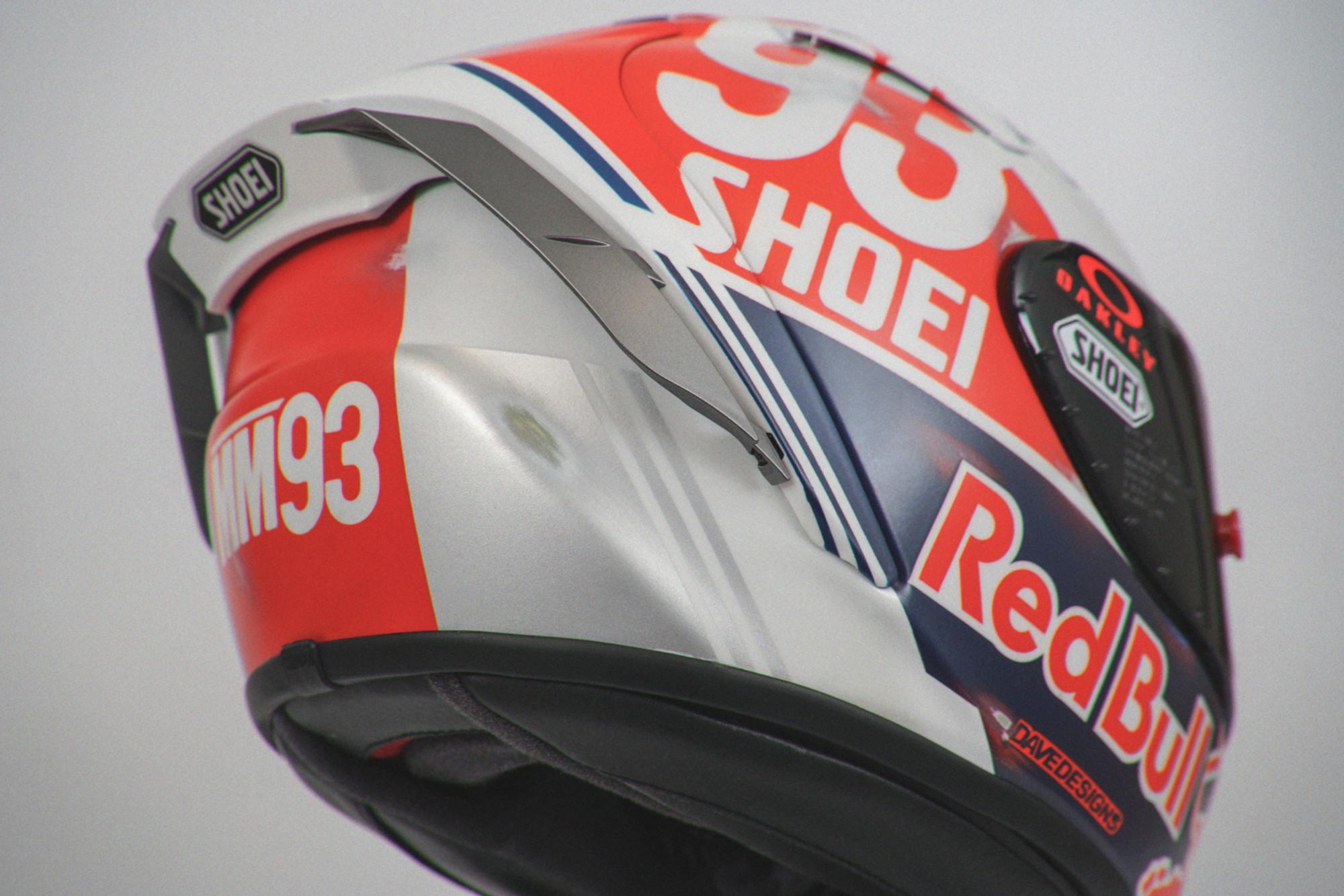 Así será el casco de Márquez en Sachsenring