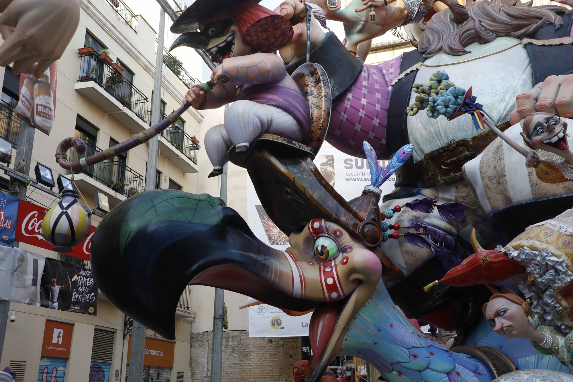 Las nueve fallas de especial y sus espectaculares escenas