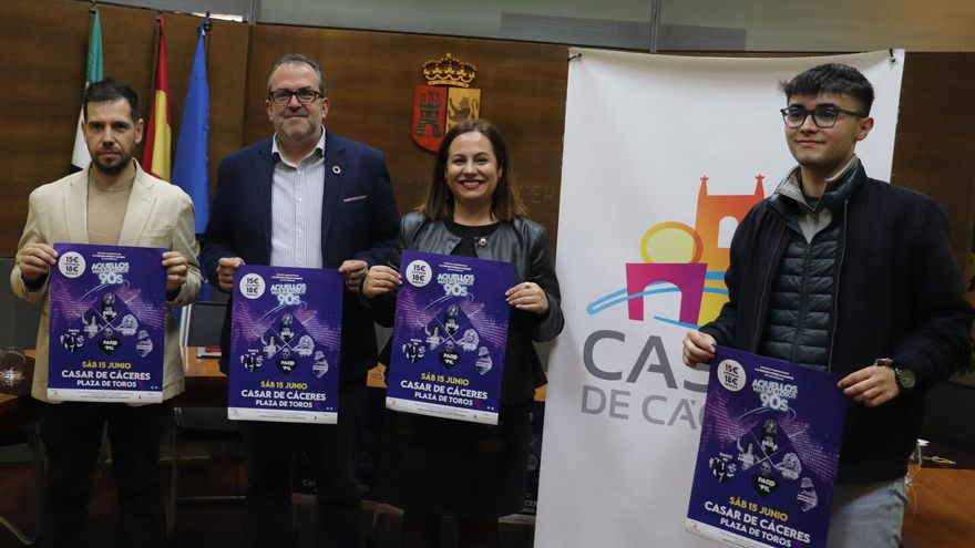 Paco Pil y Brisa, cabezas de cartel de ‘Aquellos Maravillos 90’s’ en Casar de Cáceres