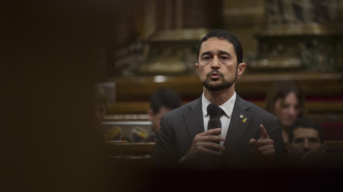 Damià Calvet, 'conseller' de Territori i Sostenibilitat