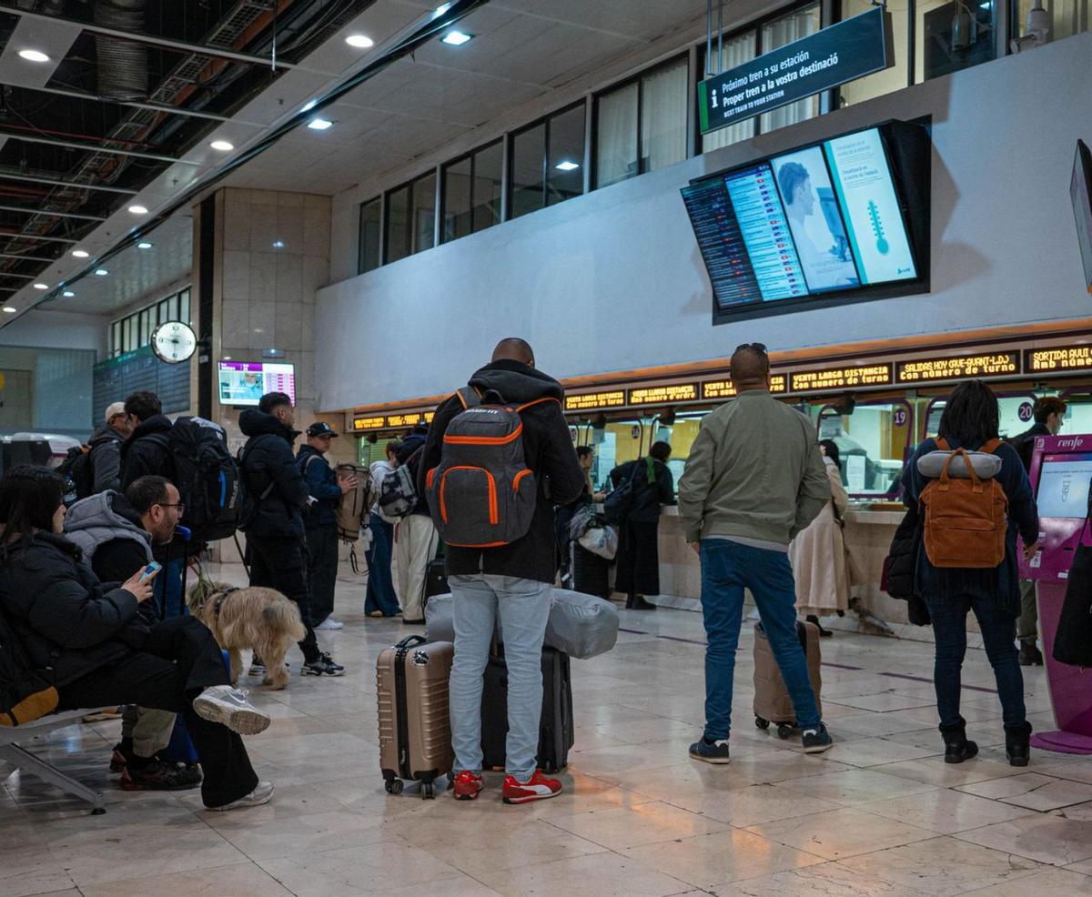 "No sabia ningú que no hi ha trens"