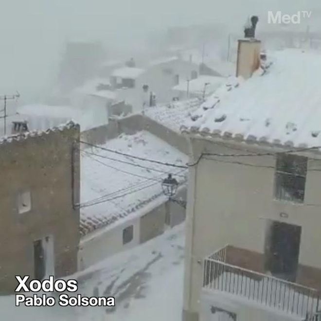 La Borrasca Gloria colapsa el interior y destroza la costa de Castellón