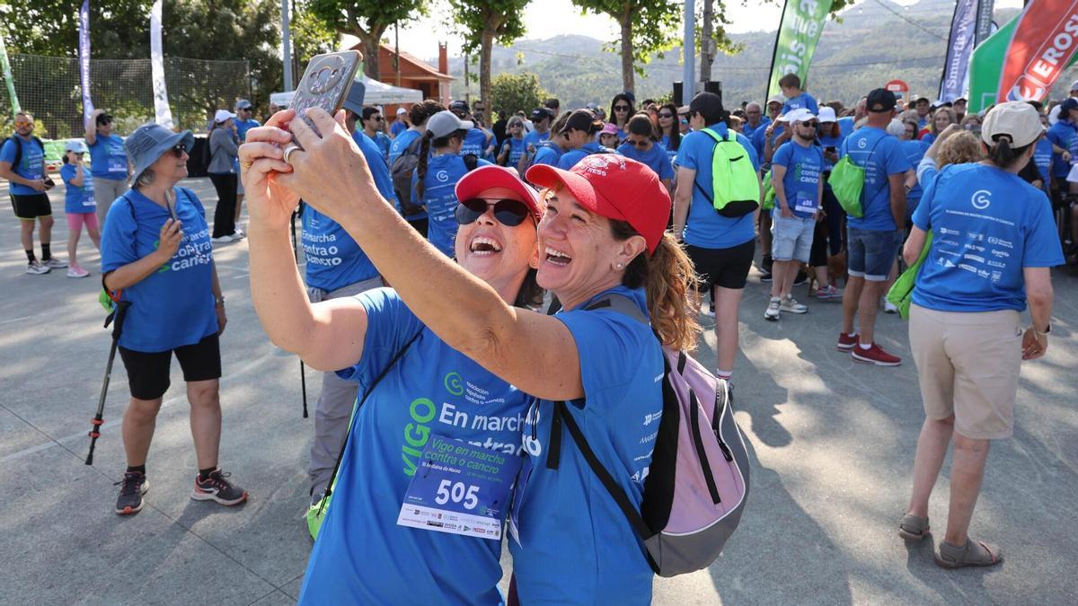 Andaina del Maúxo, organizada por la AECC