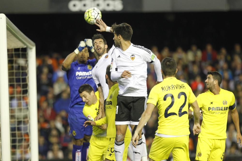 Las mejores imágenes del Valencia - Villarreal