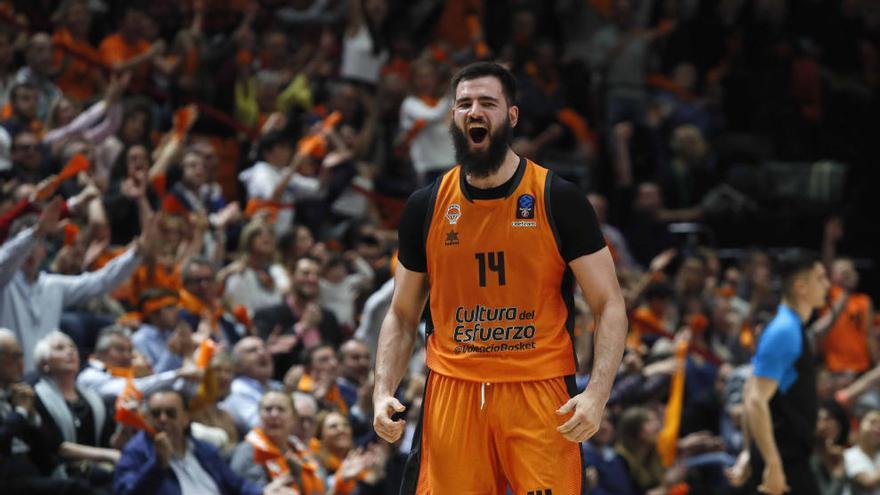 El Valencia Basket, enfocado y con la moral por las nubes