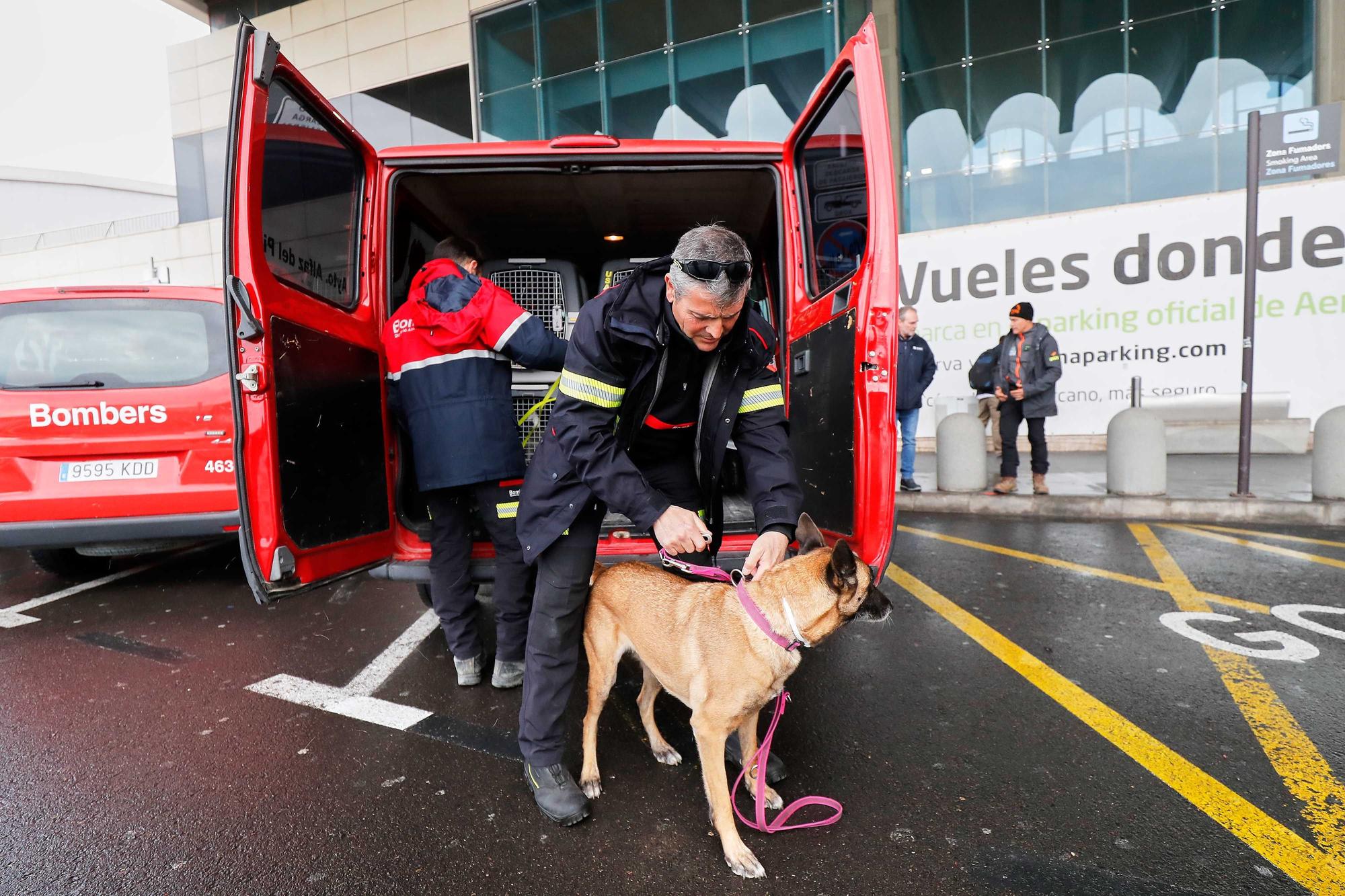 Nueve bomberos de Alicante viajan a Turquía para Ayudar en las tareas de rescate