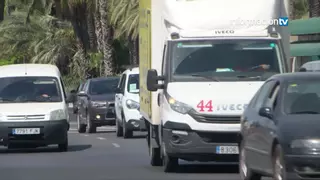 Doce sensores controlan ya la calidad del aire en el centro de Elche, zonas con tráfico, El Altet y Torrellano