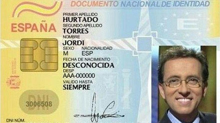 La Guardia Civil usa a Jordi Hurtado en Twitter para recordar que el DNI caduca