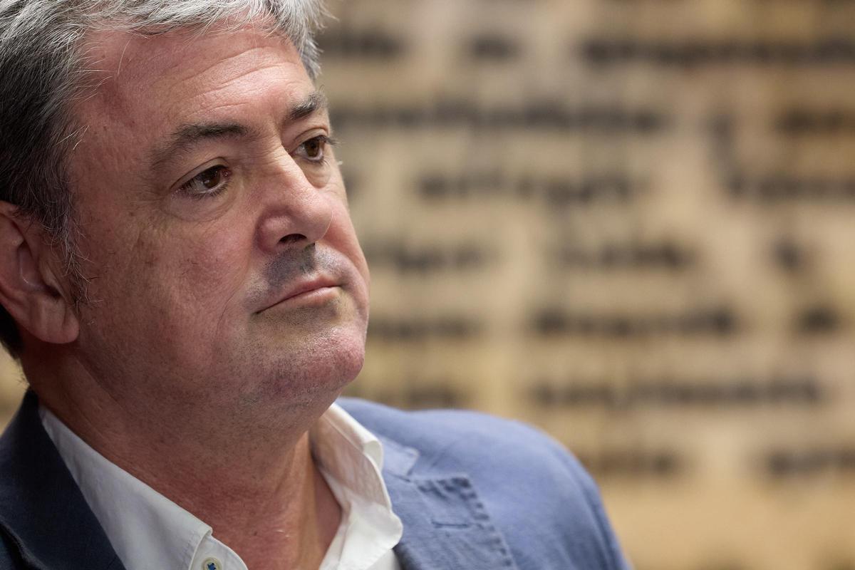 File - The partner of Servinabar 200, Joseba Antxon Alonso Egurrola, during an appearance at the Investigation Commission on the 'Koldo case', in the Senate, on July 22, 2025, in Madrid (Spain). Archive.